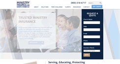 Desktop Screenshot of ministryinsured.com